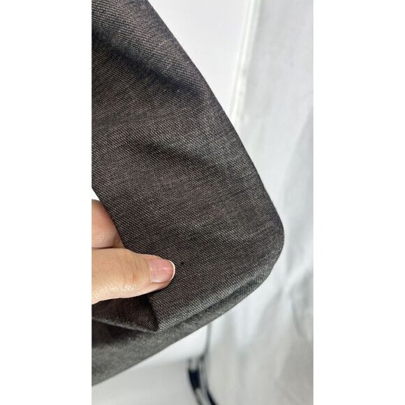 BCBG MaxAzria Womens Blazer Jacket Size XS Gray Black Structured - Picture 11 of 16